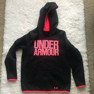 Kids Under Armour hoodie size Large